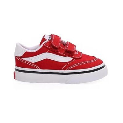 Vans Brooklyn LS V, Baskets Rouge, 24 EU - Publicité Vans Brooklyn LS V, Baskets Rouge, 24 EU - Publicité
