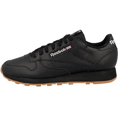Reebok Mixte Classic Leather Baskets, Core Black/Pure Grey 5 Rubber Gum-03, 44 EU - Publicité Reebok Mixte Classic Leather Baskets, Core Black/Pure Grey 5 Rubber Gum-03, 44 EU - Publicité