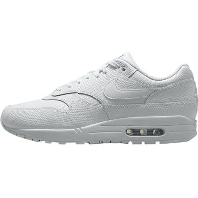Nike - Air Max 1 Prem - White/White-Pure Platinum - 43 - Sneakers - Publicité Nike - Air Max 1 Prem - White/White-Pure Platinum - 43 - Sneakers - Publicité