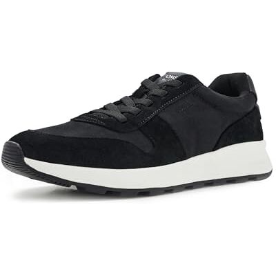 TOMS Baskets Trvl Lite RetroSneaker pour Homme, Sergé Vintage en Daim Noir Hydrofuge, 40 EU - Publicité TOMS Baskets Trvl Lite RetroSneaker pour Homme, Sergé Vintage en Daim Noir Hydrofuge, 40 EU - Publicité