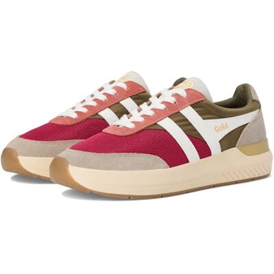 Gola Mixte Raven Baskets, Raspberry/Khaki/Feather Grey, 36 EU - Publicité Gola Mixte Raven Baskets, Raspberry/Khaki/Feather Grey, 36 EU - Publicité