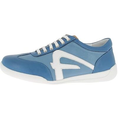 Andrea Conti Femme Damen Low Top Sneaker Basket, Jeans Infinity Blue, 38 EU - Publicité Andrea Conti Femme Damen Low Top Sneaker Basket, Jeans Infinity Blue, 38 EU - Publicité
