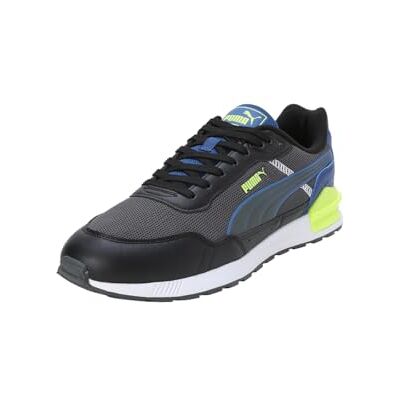 Baskets Graviton Mega Unisexes, Asphalt Dark Shadow PUMA Black Lime Squeeze Limoges, 41 EU - Publicité Baskets Graviton Mega Unisexes, Asphalt Dark Shadow PUMA Black Lime Squeeze Limoges, 41 EU - Publicité