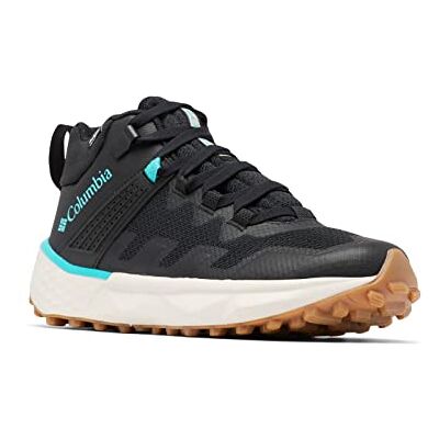 Columbia Chaussures de randonnée Facet 75 Mid Outdry (ancienne version) pour femme, Noir Aqua vif, 37 EU - Publicité Columbia Chaussures de randonnée Facet 75 Mid Outdry (ancienne version) pour femme, Noir Aqua vif, 37 EU - Publicité