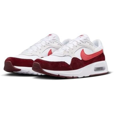 Nike Femme W Air Max SC Chaussures Basses, White Adobe Team Red, 38 EU - Publicité Nike Femme W Air Max SC Chaussures Basses, White Adobe Team Red, 38 EU - Publicité