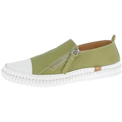 Andrea Conti Femme Damen Low Top Sneaker Basket, Vert, 42 EU - Publicité Andrea Conti Femme Damen Low Top Sneaker Basket, Vert, 42 EU - Publicité
