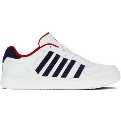K-Swiss Baskets Court Palisades pour Homme, Peacoat/White/White, Taille 44,5 UE, Peacoat White, 44.5 EU - Publicité K-Swiss Baskets Court Palisades pour Homme, Peacoat/White/White, Taille 44,5 UE, Peacoat White, 44.5 EU - Publicité