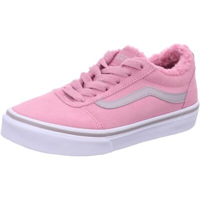 Vans Ward, Basket Filles, Suede/Sherpa Foxglove, - Publicité Vans Ward, Basket Filles, Suede/Sherpa Foxglove, - Publicité