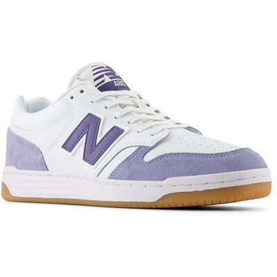 New Balance - 480 - Blanc - Bleu clair - Shoes - Publicité New Balance - 480 - Blanc - Bleu clair - Shoes - Publicité