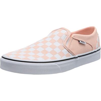 Vans Asher Femme Basket, Checkerboard Tropical Peach, 36 EU - Publicité Vans Asher Femme Basket, Checkerboard Tropical Peach, 36 EU - Publicité