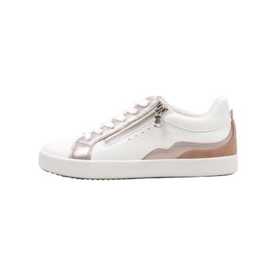 Geox D BLOMIEE J, Basket Femme, Optic White/Nude, - Publicité Geox D BLOMIEE J, Basket Femme, Optic White/Nude, - Publicité