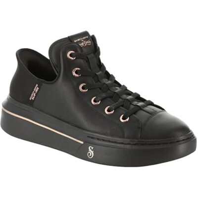 Skechers Femme Snoop Dogg:Snoop One-OG Hands Free Slip-ins Basket, Black Leather/Mesh/Rose Gold Trim, 39.5 EU - Publicité Skechers Femme Snoop Dogg:Snoop One-OG Hands Free Slip-ins Basket, Black Leather/Mesh/Rose Gold Trim, 39.5 EU - Publicité