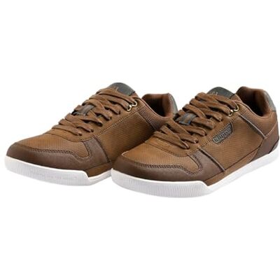 Kappa Sportleisure Homme LENOM, Sneaker, Brown/Grey, 44, Man - Publicité Kappa Sportleisure Homme LENOM, Sneaker, Brown/Grey, 44, Man - Publicité