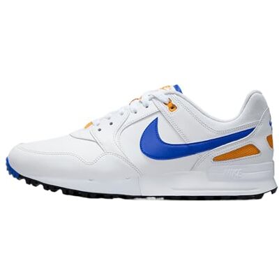 Nike - Air Pegasus 89 G - White - Blue - Chaussures de Golf - Publicité Nike - Air Pegasus 89 G - White - Blue - Chaussures de Golf - Publicité