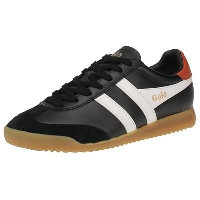 Gola Mixte Torpedo Leather Baskets, Black/Off White/Moody Orange, 45 EU - Publicité Gola Mixte Torpedo Leather Baskets, Black/Off White/Moody Orange, 45 EU - Publicité