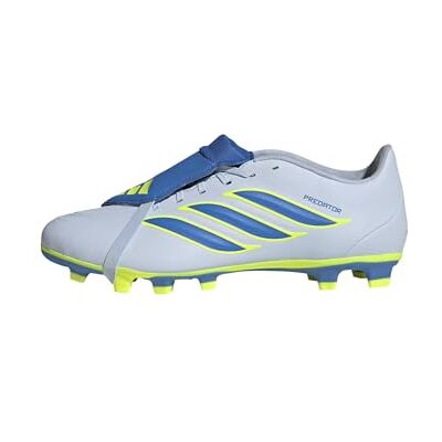 Adidas Mixte Predator Club Fold-Over Tongue Firm Ground/Multi Ground Football Boots, Crystal Sky/Ray Blue/Team Solar Yellow 2, 47 1/3 EU - Publicité Adidas Mixte Predator Club Fold-Over Tongue Firm Ground/Multi Ground Football Boots, Crystal Sky/Ray Blue/Team Solar Yellow 2, 47 1/3 EU - Publicité