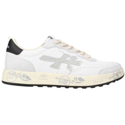 PREMIATA Baskets Blanc Nous, Teinte de marron, 41 EU - Publicité PREMIATA Baskets Blanc Nous, Teinte de marron, 41 EU - Publicité