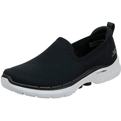 Skechers Go Walk 6 Clear Virtue -BKW, Womens Sneakers,Sports Shoes, Black, 40 EU - Publicité Skechers Go Walk 6 Clear Virtue -BKW, Womens Sneakers,Sports Shoes, Black, 40 EU - Publicité