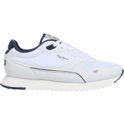 Pepe Jeans Homme Bexley One M Sneak, Bleu Marine, 41 EU - Publicité Pepe Jeans Homme Bexley One M Sneak, Bleu Marine, 41 EU - Publicité
