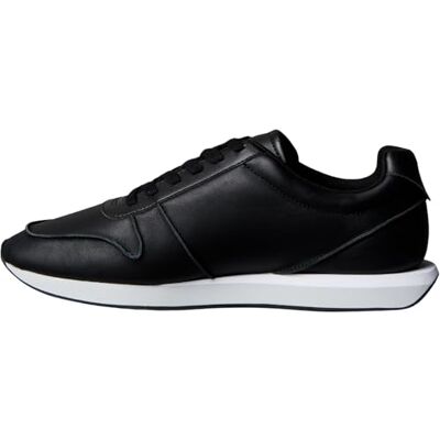 Calvin Klein Baskets rétro Runner Lace Up LTH Pinch Ym0ym01455 pour Homme, Noir, Blanc huître, 45 EU, Noir, Blanc huître, 45 EU - Publicité Calvin Klein Baskets rétro Runner Lace Up LTH Pinch Ym0ym01455 pour Homme, Noir, Blanc huître, 45 EU, Noir, Blanc huître, 45 EU - Publicité