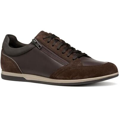Geox U Renan Baskets pour Homme, Marron, 45 EU, Marron, 45 EU - Publicité Geox U Renan Baskets pour Homme, Marron, 45 EU, Marron, 45 EU - Publicité