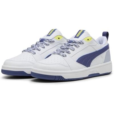 Puma Rebound V6 Lo Flying Junior Blanc - Baskets - Publicité Puma Rebound V6 Lo Flying Junior Blanc - Baskets - Publicité