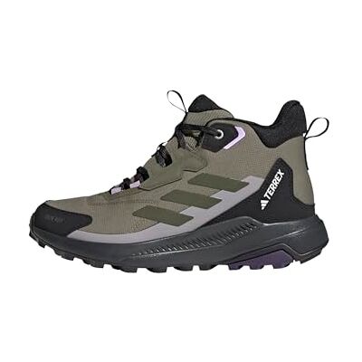 Adidas Femme Terrex Anylander Mid Rain.Rdy Hiking Shoes, Olive Strata/Night Cargo/Core Black, 36 EU - Publicité Adidas Femme Terrex Anylander Mid Rain.Rdy Hiking Shoes, Olive Strata/Night Cargo/Core Black, 36 EU - Publicité