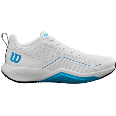 Wilson Rush Pro Lite Chaussures de Tennis Homme, Sensation Ultra-légère et Soutien Supplémentaire, Performances Energiques, Couleur : Blanc/Bleu Atomique/Bleu Marine, Taille : 12.5 - Publicité Wilson Rush Pro Lite Chaussures de Tennis Homme, Sensation Ultra-légère et Soutien Supplémentaire, Performances Energiques, Couleur : Blanc/Bleu Atomique/Bleu Marine, Taille : 12.5 - Publicité