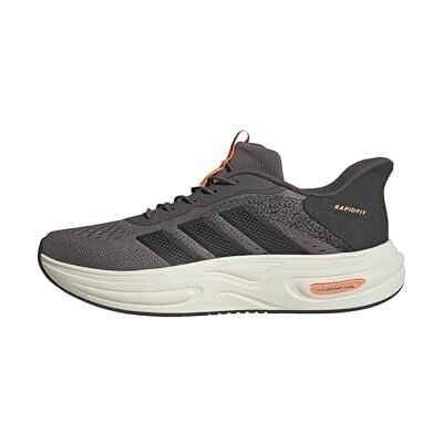 Adidas Homme Cloudfoam CUXXION Shoes, Charcoal/Carbon/Lucid Orange, 47 1/3 EU - Publicité Adidas Homme Cloudfoam CUXXION Shoes, Charcoal/Carbon/Lucid Orange, 47 1/3 EU - Publicité