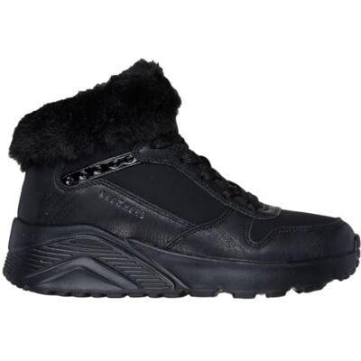 Skechers Uno Lite Comfurt Collar Bottines pour Enfant Noir Pointure 34, Noir, 2 UK Child - Publicité Skechers Uno Lite Comfurt Collar Bottines pour Enfant Noir Pointure 34, Noir, 2 UK Child - Publicité