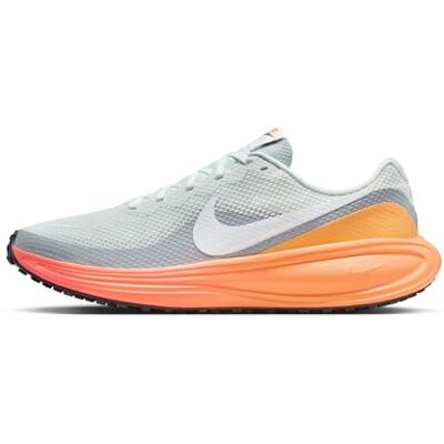 Nike Chaussures de course Revolution 8 pour homme, Blanc cassé/blanc/gris loup-topaze doré, 42.5 EU - Publicité Nike Chaussures de course Revolution 8 pour homme, Blanc cassé/blanc/gris loup-topaze doré, 42.5 EU - Publicité