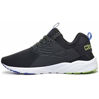 Kappa Baskets Sportswear pour Enfant, Noires, Taille 36 - Publicité Kappa Baskets Sportswear pour Enfant, Noires, Taille 36 - Publicité
