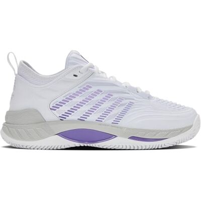 K-Swiss Femme Hypercourt Supreme 2 Clay Chaussures de Tennis, White Lunar Rock Purple Haze, 38 EU - Publicité K-Swiss Femme Hypercourt Supreme 2 Clay Chaussures de Tennis, White Lunar Rock Purple Haze, 38 EU - Publicité