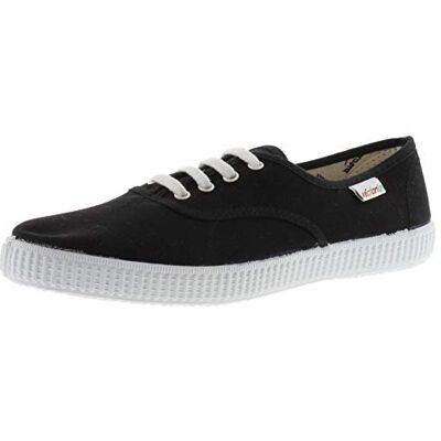 Victoria 106613 Baskets en toile noire - Chaussures sport - Publicité Victoria 106613 Baskets en toile noire - Chaussures sport - Publicité