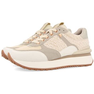 GIOSEPPO Sneakers Unis Off-White avec Paillettes pour Femme Binsfeld, Blanc, 36 EU - Publicité GIOSEPPO Sneakers Unis Off-White avec Paillettes pour Femme Binsfeld, Blanc, 36 EU - Publicité