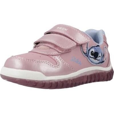 Geox Garçon Fille B Lightyloo Girl Basket, Pink Sky, 26 EU - Publicité Geox Garçon Fille B Lightyloo Girl Basket, Pink Sky, 26 EU - Publicité
