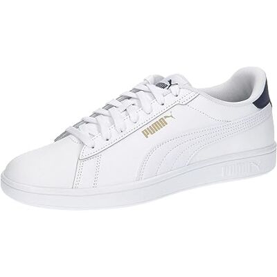 Unisex Smash 3.0 L Baskets, Puma White Puma Navy Puma Gold, 38.5 EU - Publicité Unisex Smash 3.0 L Baskets, Puma White Puma Navy Puma Gold, 38.5 EU - Publicité