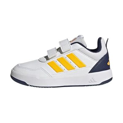 Adidas Mixte Enfant Tensaur Sport 3.0 Hook and Loop Kids Shoes, FTWR White/Collegiate Gold/Collegiate Navy, 35 EU - Publicité Adidas Mixte Enfant Tensaur Sport 3.0 Hook and Loop Kids Shoes, FTWR White/Collegiate Gold/Collegiate Navy, 35 EU - Publicité