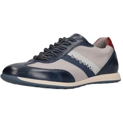 Bugatti Chaussures d'affaires pour Homme, à Lacets, Semelle intérieure Amovible, Blue Light Grey, 46 EU - Publicité Bugatti Chaussures d'affaires pour Homme, à Lacets, Semelle intérieure Amovible, Blue Light Grey, 46 EU - Publicité