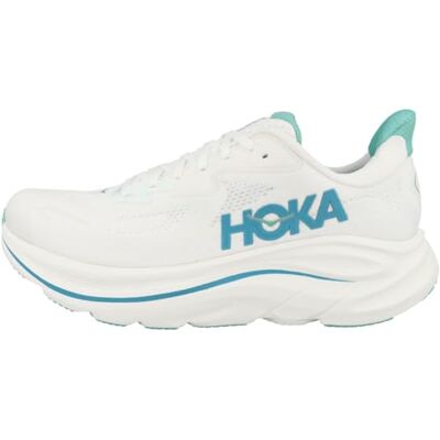 HOKA - Clifton 10 - Blanc/Bleu Ciel - 8 - Chaussures de course - Publicité HOKA - Clifton 10 - Blanc/Bleu Ciel - 8 - Chaussures de course - Publicité