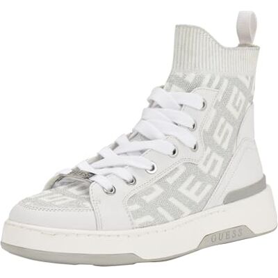 Guess MANNEN Baskets blanches - Baskets - Publicité Guess MANNEN Baskets blanches - Baskets - Publicité