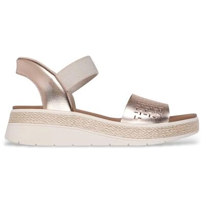 Skechers Femme Bobs Sun Ray Step Aside Slip-In ENTRAINEUSE, Rosegold Duraleather, 39.5 EU - Publicité Skechers Femme Bobs Sun Ray Step Aside Slip-In ENTRAINEUSE, Rosegold Duraleather, 39.5 EU - Publicité