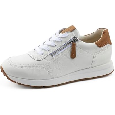 Paul Green - 4085 - Blanc - Cuir - Sneaker - Publicité Paul Green - 4085 - Blanc - Cuir - Sneaker - Publicité
