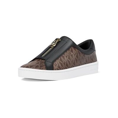 Michael Kors Keaton Zip Slip on Femme Brown EU 38 - Publicité Michael Kors Keaton Zip Slip on Femme Brown EU 38 - Publicité