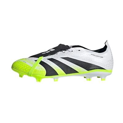 Adidas Mixte Predator League Fold-Over Tongue Firm Ground/Multi Ground Football Boots, Cloud White/Core Black/Lucid Lemon, 41 1/3 EU - Publicité Adidas Mixte Predator League Fold-Over Tongue Firm Ground/Multi Ground Football Boots, Cloud White/Core Black/Lucid Lemon, 41 1/3 EU - Publicité