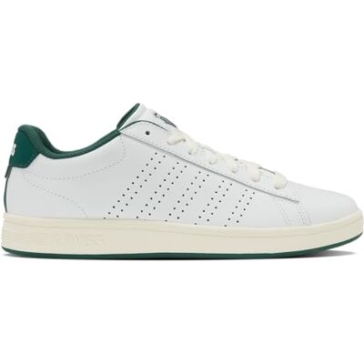 K-Swiss Homme Court Base II Basket, Blanc, 40 EU - Publicité K-Swiss Homme Court Base II Basket, Blanc, 40 EU - Publicité