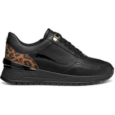Geox Femme D Desya Basket, Noir, 40 EU - Publicité Geox Femme D Desya Basket, Noir, 40 EU - Publicité
