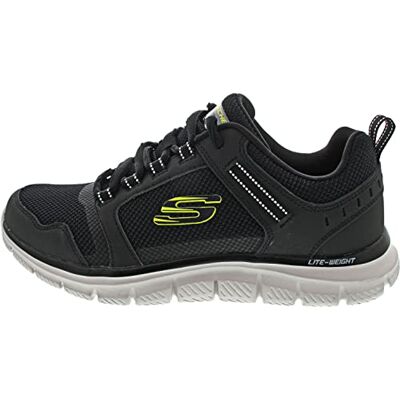 Skechers Baskets Track-knockhill pour Homme, Noir, 44 EU - Publicité Skechers Baskets Track-knockhill pour Homme, Noir, 44 EU - Publicité