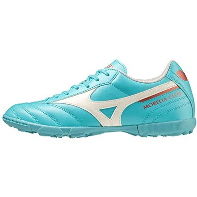 Mizuno Baskets Unisexes Morelia II Club, Bleu Curaçao Blanche-Neige Rouge Marron Satin, 38.5 EU - Publicité Mizuno Baskets Unisexes Morelia II Club, Bleu Curaçao Blanche-Neige Rouge Marron Satin, 38.5 EU - Publicité