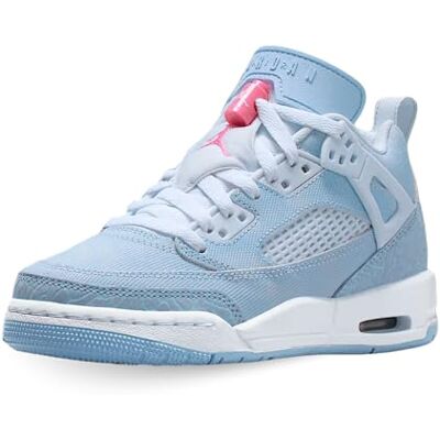 Nike Chaussures Jordan Spizike Low (GS) Code Bleu Fille, Bleu clair, rose, blanc, 39 EU - Publicité Nike Chaussures Jordan Spizike Low (GS) Code Bleu Fille, Bleu clair, rose, blanc, 39 EU - Publicité